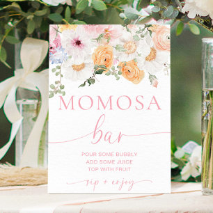 Millie Floral Momosa Bar Poster