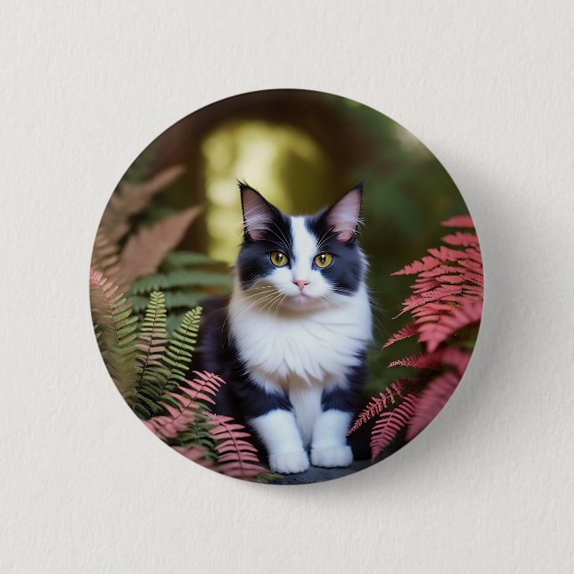 Millie The Ragdoll Cat,  2 Inch Round Button (Front)