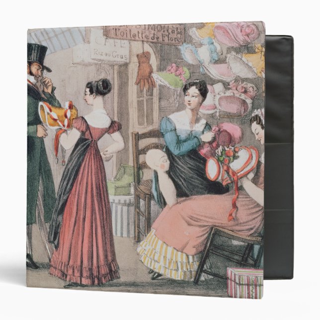 Milliners , printed by Charles Joseph Binder (Front/Inside)