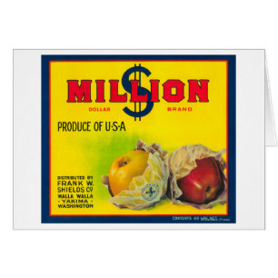 Million de dollar Apple marquent - Walla Walla, WA
