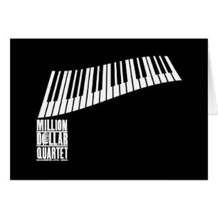 Million de piano de quartet du dollar - blanc