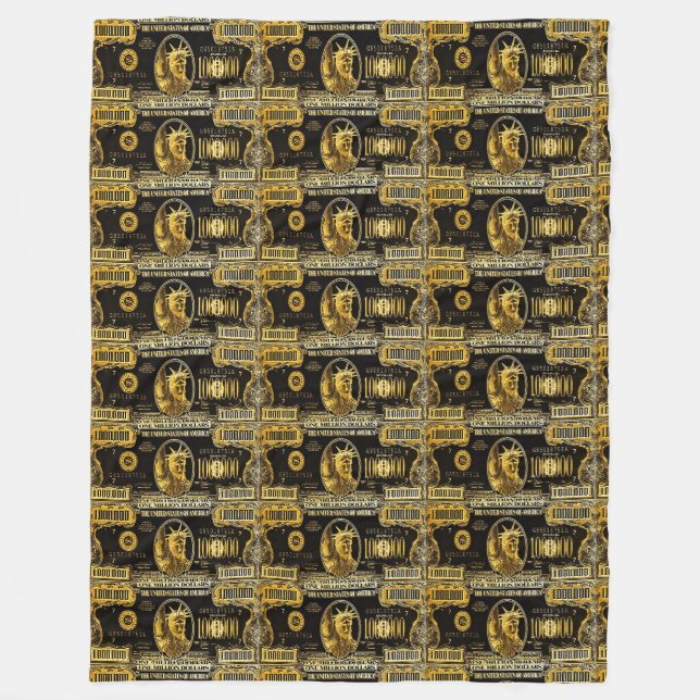 Million dollar cash blanket (Front)