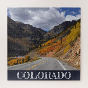"Million Dollar Highway" Between Durango and Ouray Jigsaw Puzzle