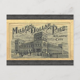 Million Dollar Pier Atlantic City, Vintage Postcard