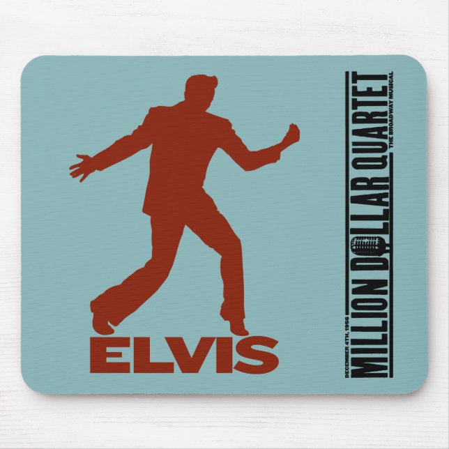 Million Dollar Quartet Elvis Mouse Pad (Front)