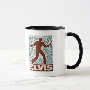 Million Dollar Quartet Elvis Type Mug