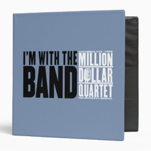 Million Dollar Quartet "I'm With the Band" Binder