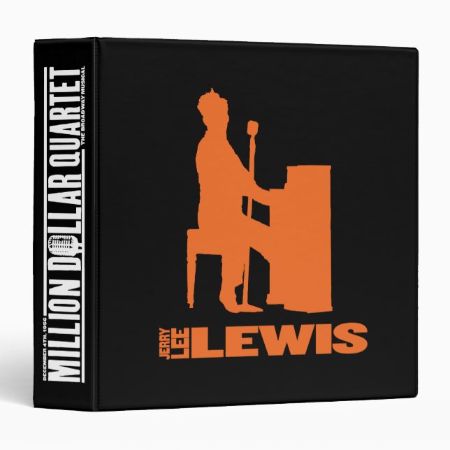 Million Dollar Quartet Lewis Binder (Front/Spine)