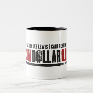 Million Dollar Quartet Logo Two-Tone Coffee Mug