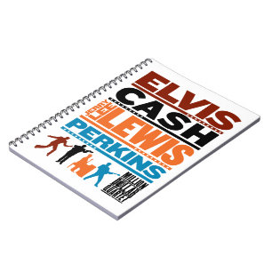 Million Dollar Quartet Names Notebook