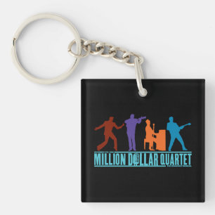Million Dollar Quartet On Stage Keychain