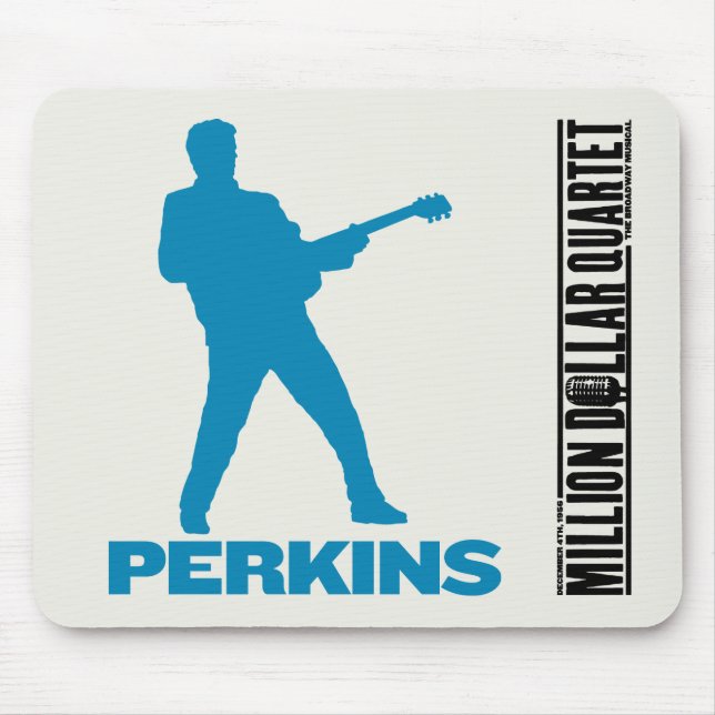 Million Dollar Quartet Perkins Mouse Pad (Front)