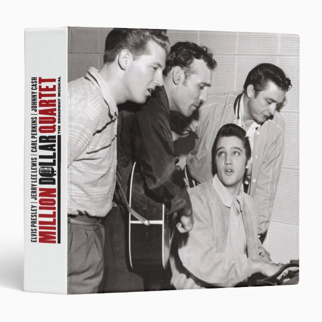 Million Dollar Quartet Photo Binder (Front/Spine)