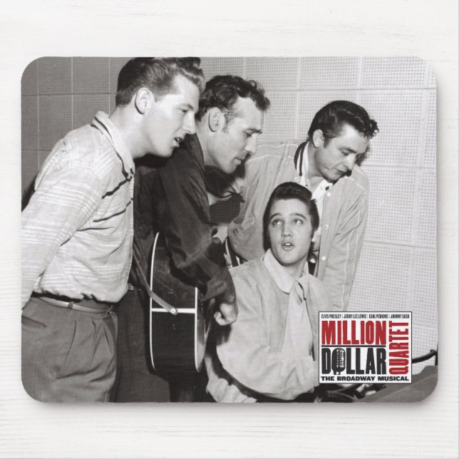Million Dollar Quartet Photo Mouse Pad (Front)