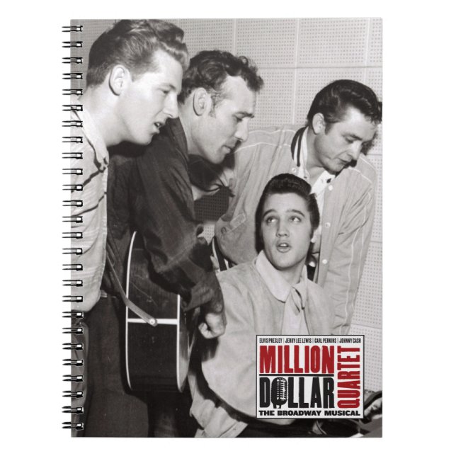 Million Dollar Quartet Photo Notebook (Front)