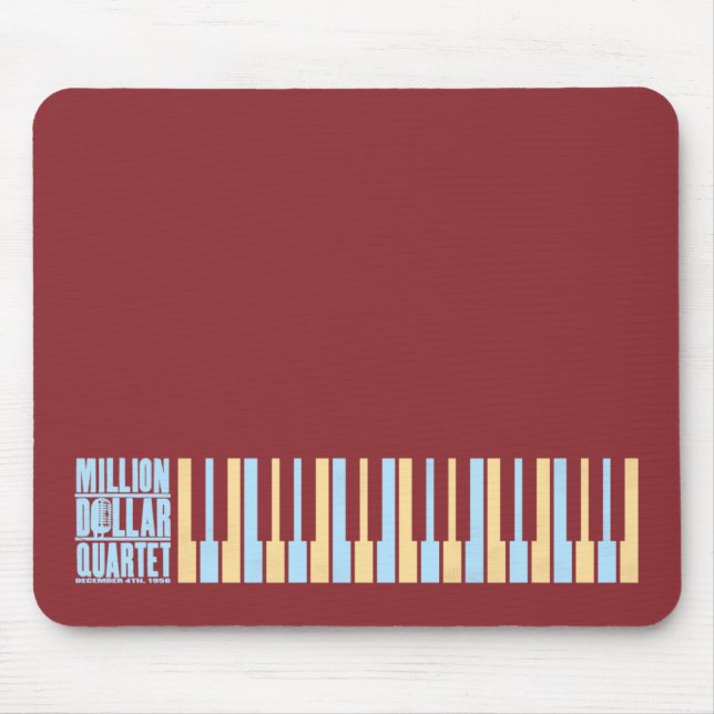 Million Dollar Quartet Piano Mouse Pad (Front)