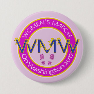 Million Womens March on Washington 2017 Button Pin