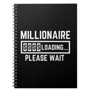 Millionaire Loading Please Wait Notebook