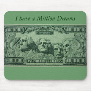 Millionaire wishes Mousepad