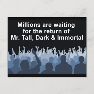 Millions #2 postcard