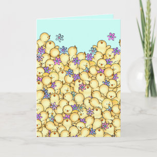 Millions de personnes Carte de Pâques