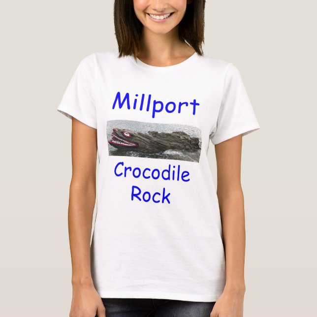 Millport Crocodile Rock 2 T-Shirt (Front)