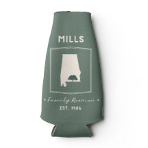 Mills Family Reunion Bottle Cooler