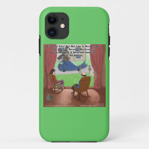 Mills On Whales Funny iPhone 5/5S Coque