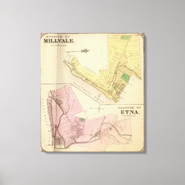 Millvale, Etna Canvas Print (Front)