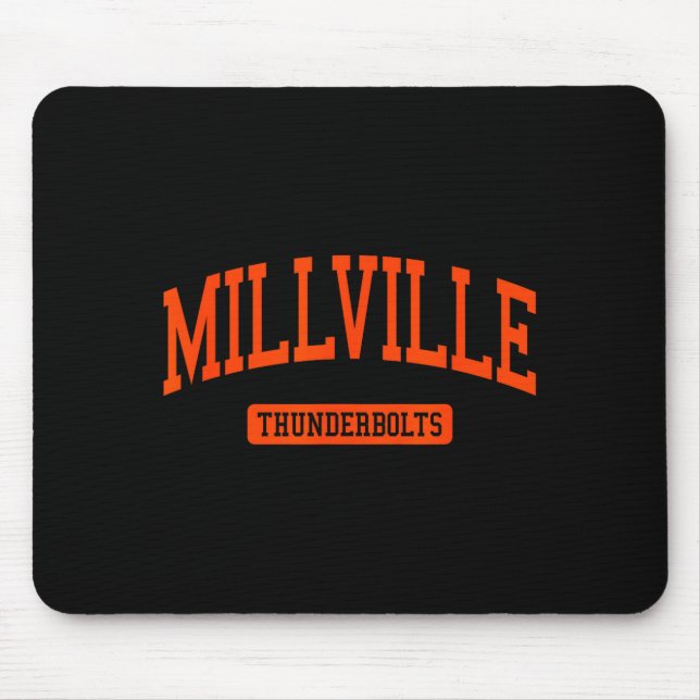 Millville High School Hs Millville Nj Varsity Srts Mouse Pad (Front)