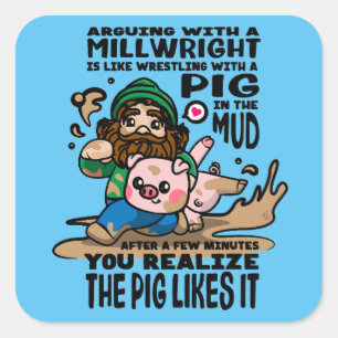 Millwright Sticker