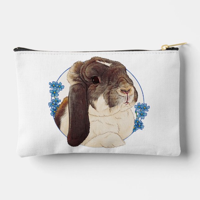 Milly Moo Bunny Accessory Pouch (Back)