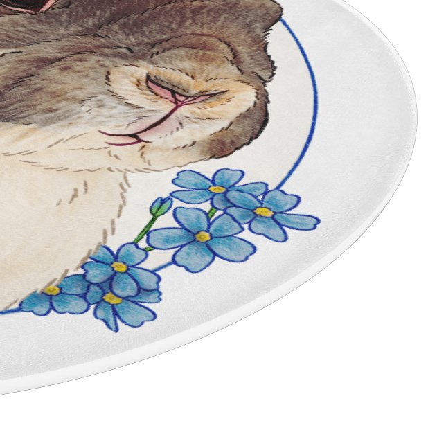 Milly Moo Bunny  Cutting Board (Corner)