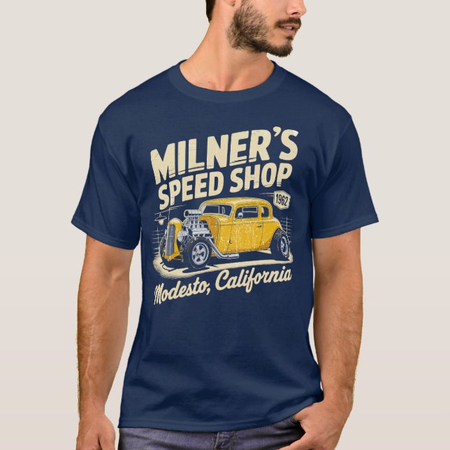 Milner's Speed Shop T-Shirt (Front)