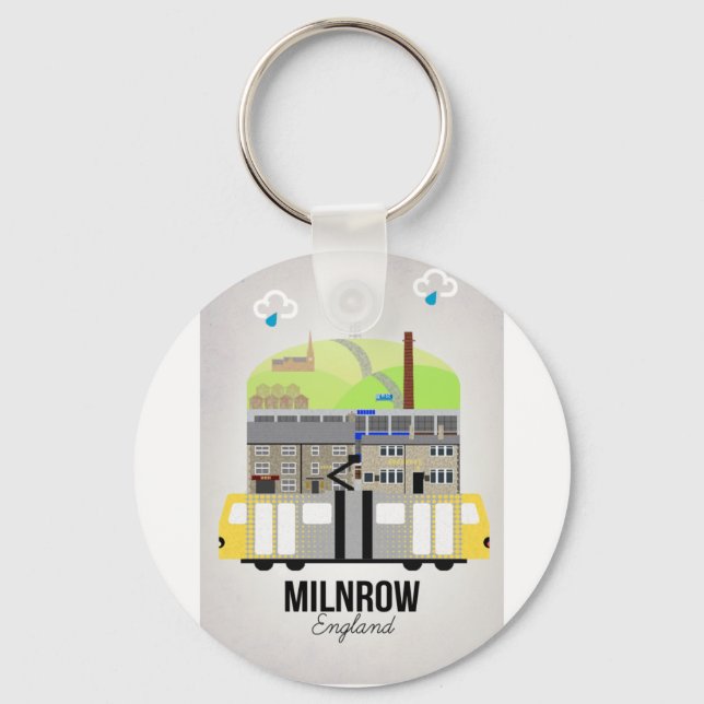 Milnrow Keychain (Front)