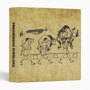 Milo of Croton And The Bull - Gym Motivational Binder