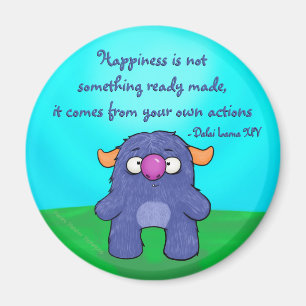 Milo the Monster, w/quote Magnet