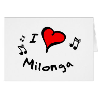 Milonga I Heart-Love Gift