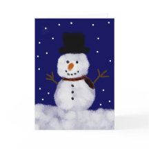 Milou le carte de fin de année de bonhomme de