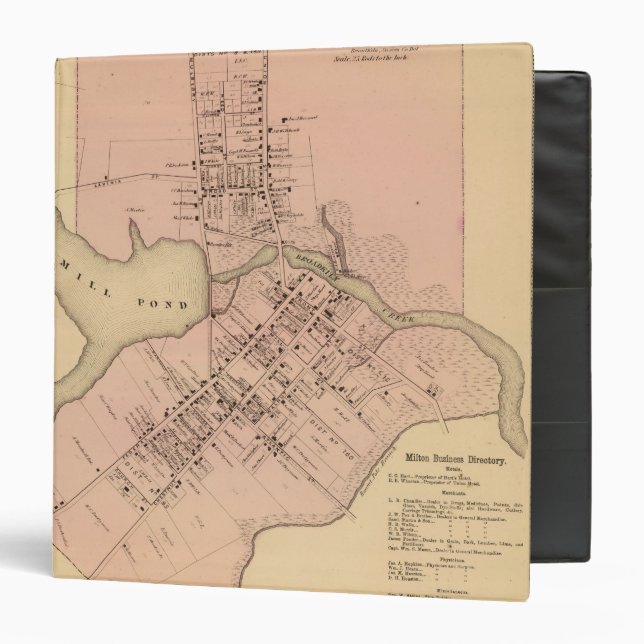 Milton Delaware Binder (Front/Inside)