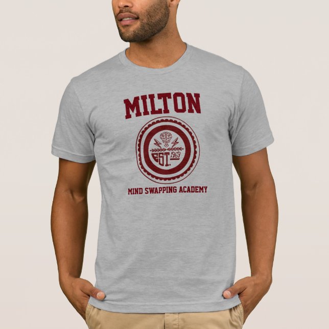 Milton Mind Swapping Academy Shirt (Front)