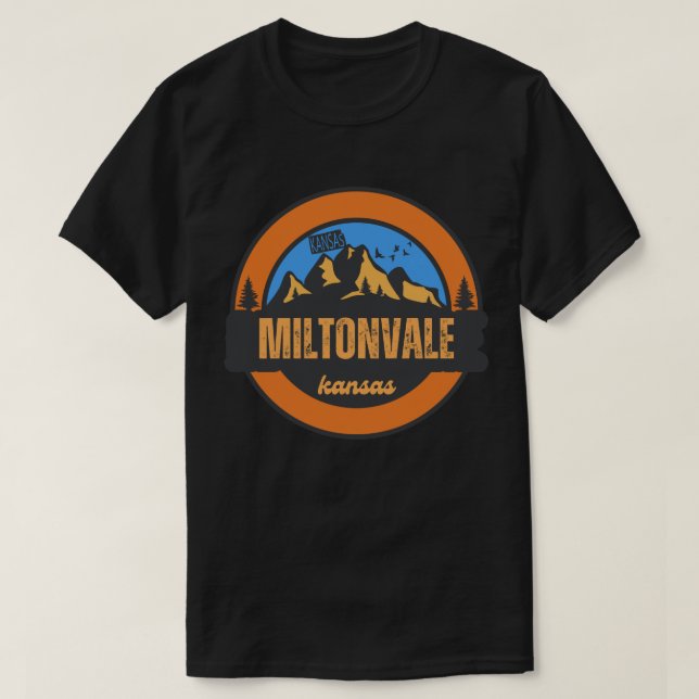 Miltonvale, Kansas T-Shirt (Design Front)