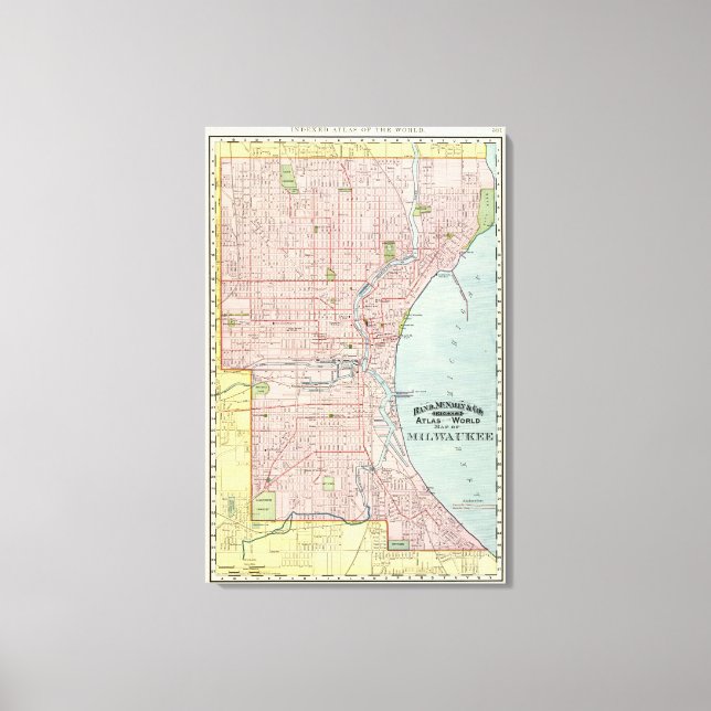 Milwaukee 2 canvas print (Front)