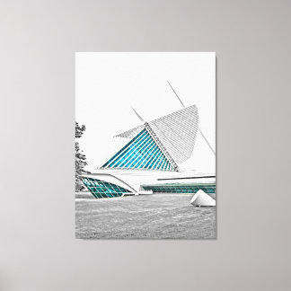 Milwaukee Art Museum 7 Canvas Print