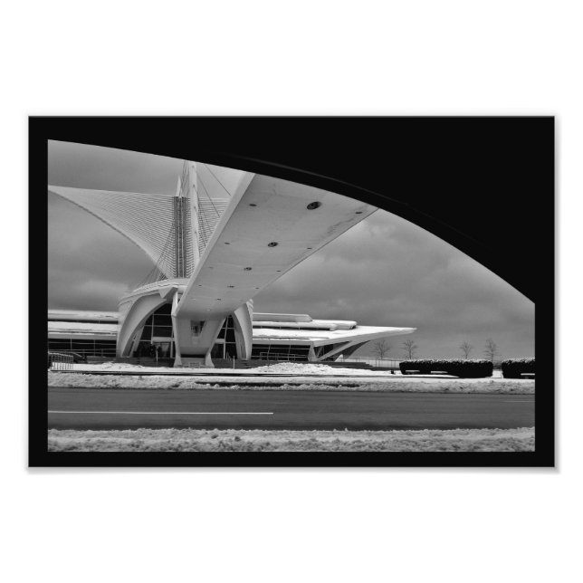 Milwaukee Art Museum Photo Print (Front)