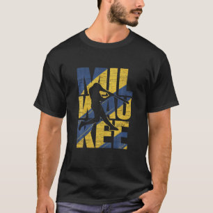 Milwaukee Baseball Home Run Game Day T Shirt