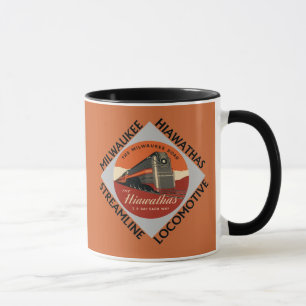 Milwaukee Hiawatha Railroad Mug