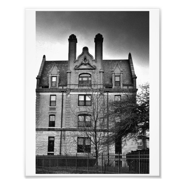 Milwaukee Mansion Photo Print (Front)