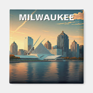 Milwaukee Museum of Art Travel Magnet