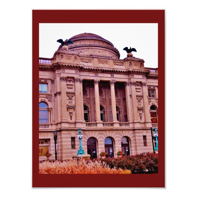 Milwaukee Public Library Photo Print (Front)